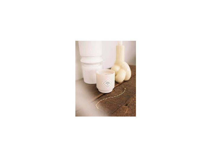 Bougie avec bijou LA PETITE ATTENTION - CREME (Collier)