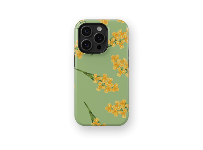 Sage Orchid | Coque de téléphone 3D 2en1 Ultra-résistante