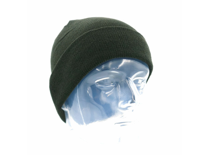 BONNET MILITAIRE MAILLE THINSULATE VERT