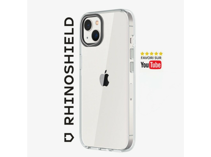RHINOSHIELD COQUE TRANSPARENTE CLEAR POUR APPLE IPHONE 13/14