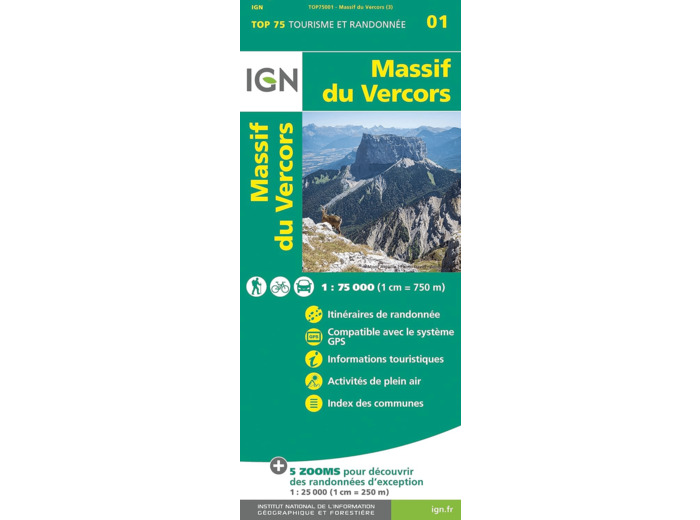 TOP75001 MASSIF DU VERCORS
