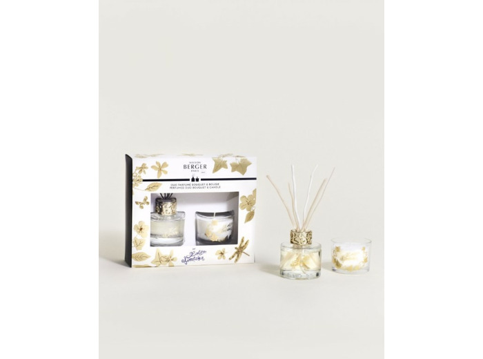 DUO MINI BOUQUET & BOUGIE LOLITA LEMPICKA - TRANSPARENT