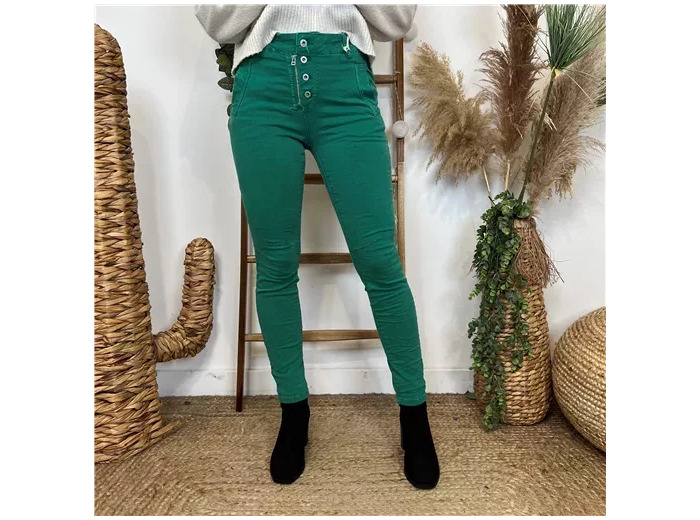 P071- Jean Melly.and.Co (Xs-Xl) (vert brésil)