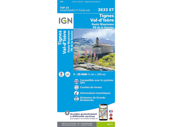 3633ET TIGNES - VAL D'ISERE HTE MAURIENNE-PN DE LA VANOISE