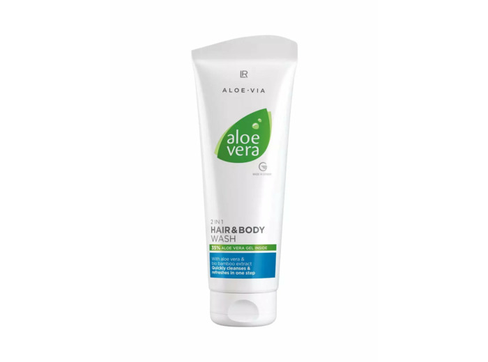 Shampoing Aloe Vera 2 en 1 Cheveux & Corps - 250ml