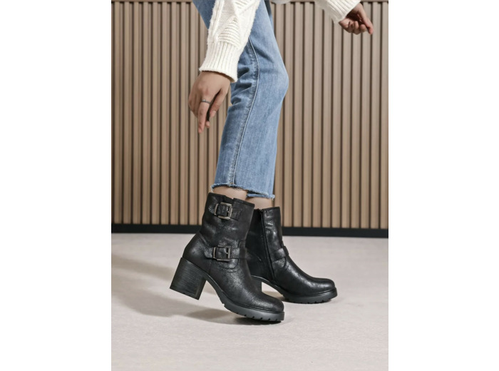 Bottines noir irisé - Vanessa - Findlay