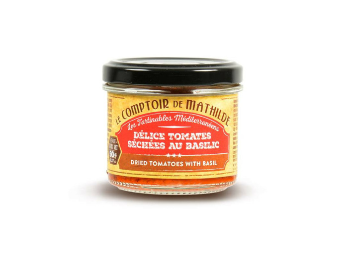 DELICE DE TOMATES SECHEES AU BASILIC