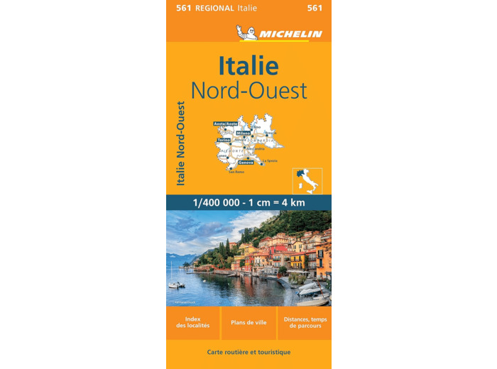 CARTE REGIONALE ITALIE NORD-OUEST