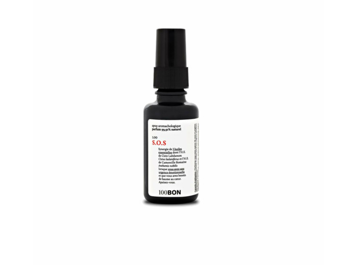 100BON - Brume d'aromachologie parfum 99% naturel rechargeable - 30ml