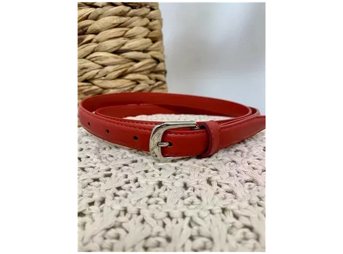 V696- Ceinture sécable Très Fine 1.8cm (rouge)