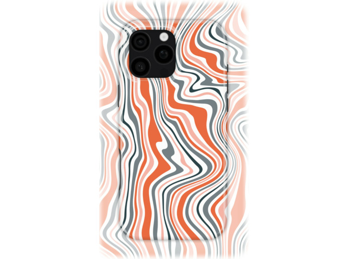 Fiery Flow | Coque de téléphone 3D 2en1 Ultra-résistante
