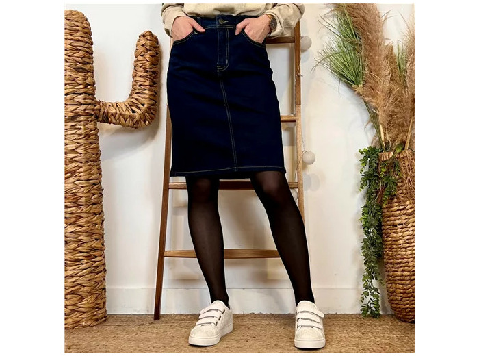 L721- Jupe jean Voggo (T36-T44) (brut)