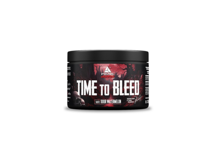 PEAK TIME TO BLEED