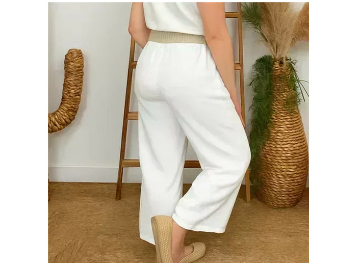 L781- Coupe 7/8ème Flare (Tu)  🇮🇹 (blanc)