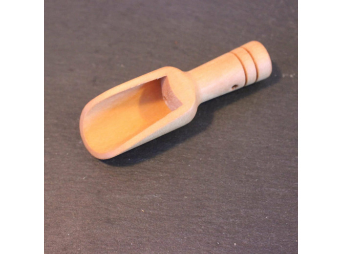 Cuillère à sel en bambou de 8 cm