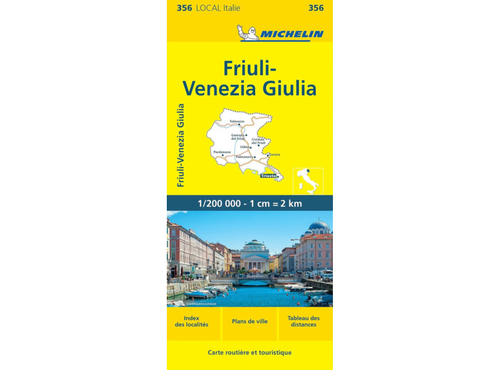CARTE DEPARTEMENTALE FRIULI-VENEZIA GIULIA