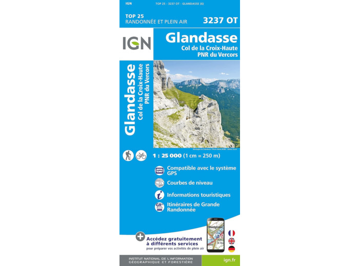 3237OT GLANDASSE COL DE CROIX HAUTE PNR DU VERCORS