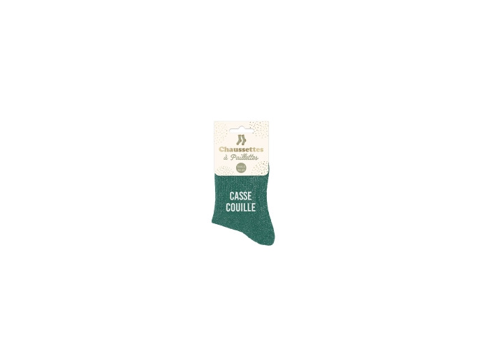STC Chaussettes paillettes Casse Couille
