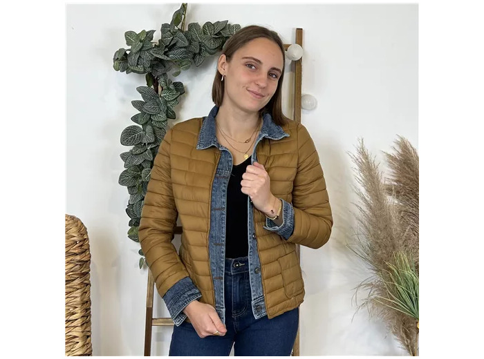 M252- Doudoune (36-T42) (camel)