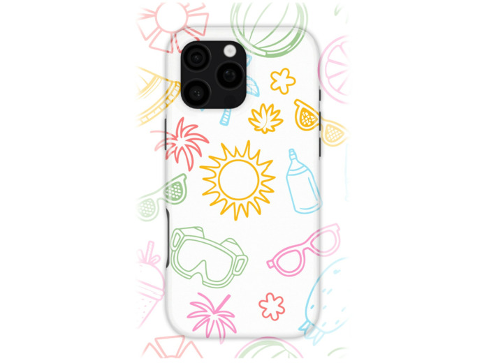 Summer Vibes| Coque de téléphone 3D 2en1 Ultra-résistante