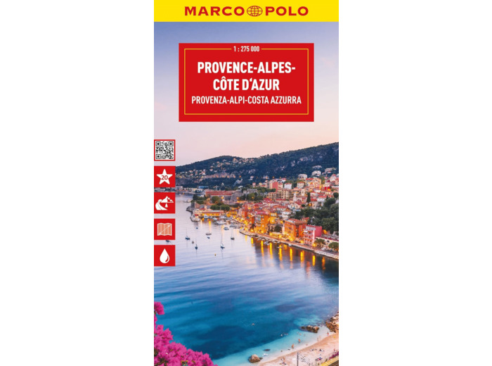 PROVENCE ALPES COTE D'AZUR 1 : 275.000 - MARCO POLO HIGHLIGHTS