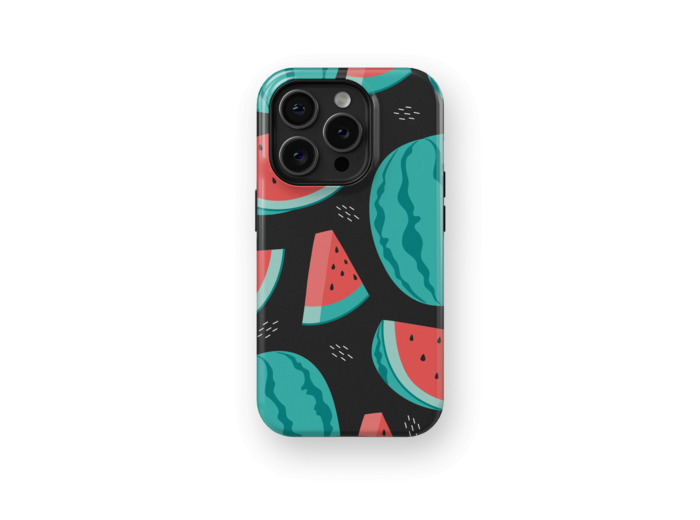 Midnight Watermelons | Coque de téléphone 3D 2en1 Ultra-résistante