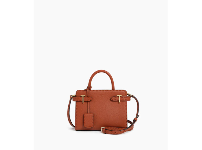 Emilie - Petit Sac à Main Acajou