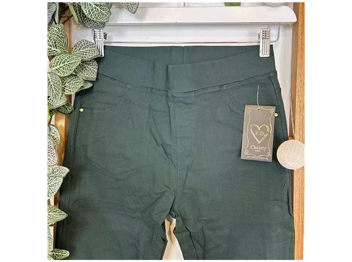 R280- Tregging Molletonné Christy (vert sapin)