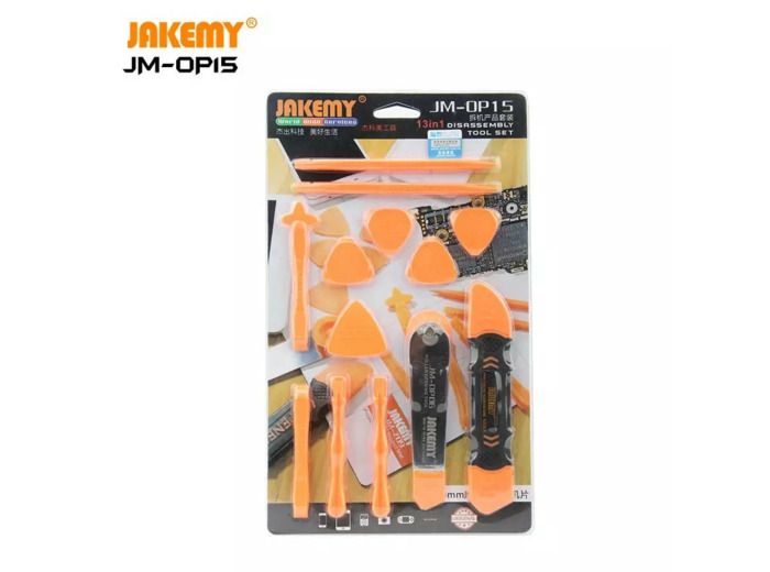 JAKEMY JM-OP15 Kit Outil d'Ouverture (13 en 1)