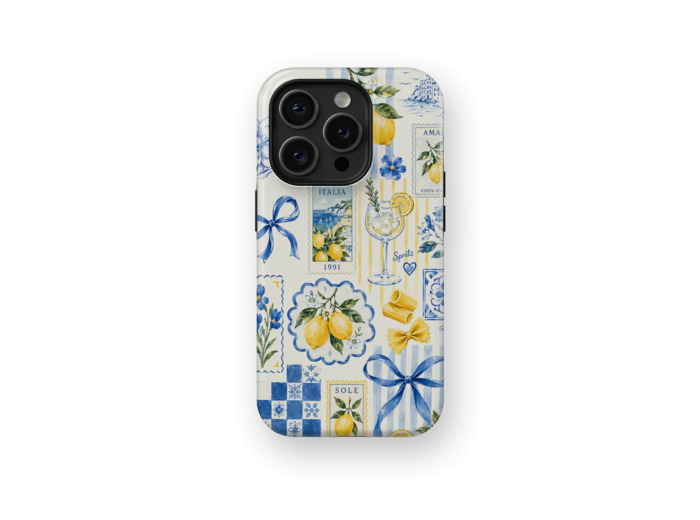 Amalfi Limone | Coque de téléphone 3D 2en1 Ultra-résistante