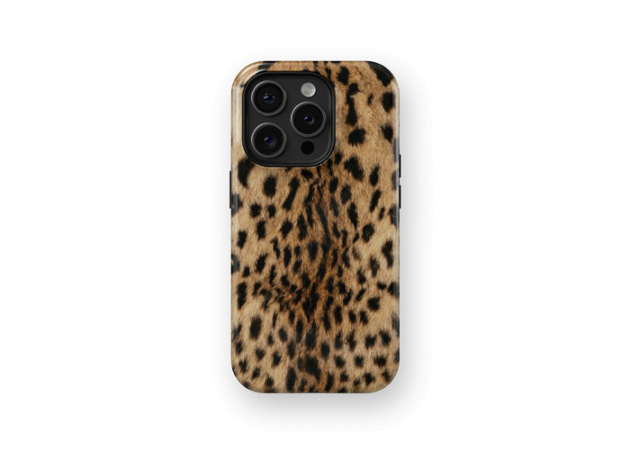 Leopard Luxe | Coque de téléphone 3D 2en1 Ultra-résistante
