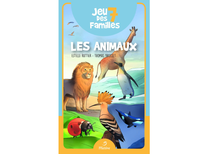 JEU 7 DES FAMILLES LES ANIMAUX