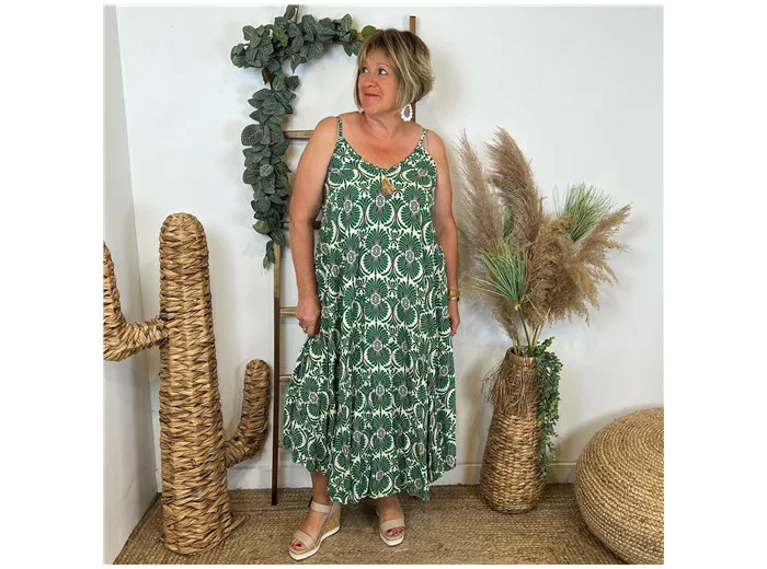 N368- Robe Emporium (Tu) (vert brésil)