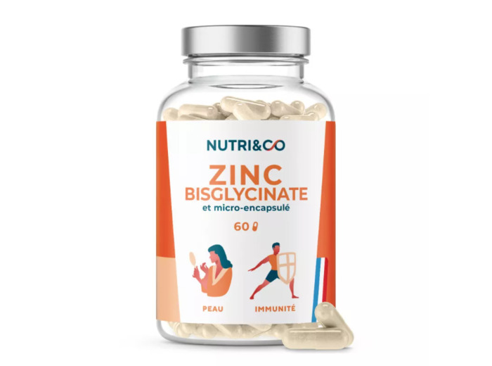 NUTRI AND CO ZINC BISGLYCINATE