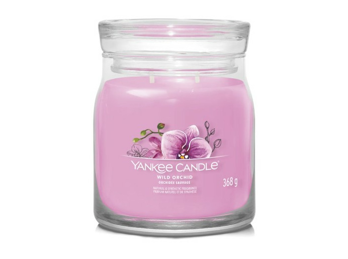Yankee Candle Moyenne Jarre Orchidée sauvage