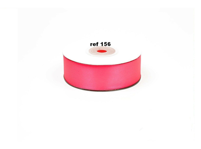 Ruban satin rose flash 156 largeur 25 mm