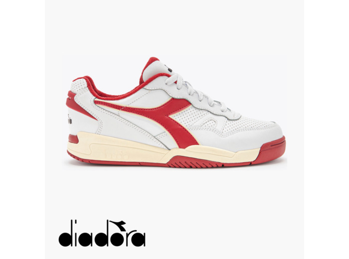 DIADORA WINNER White / Chili Pepper