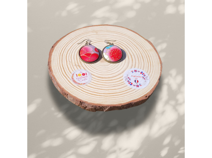 Boucles d'oreilles "Murano" Maxi