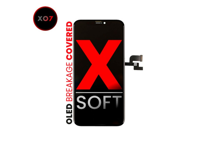 Bloc écran OLED pour iPhone X - XO7 - Soft