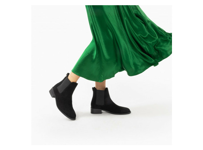 Bottines Noir - Charlie - Vanessa Wu