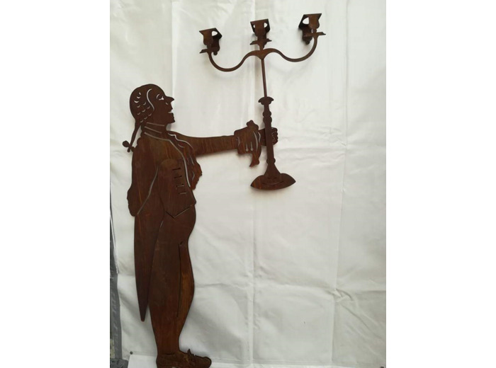 Décoration Jardin, Luminaire Découpe Laser 2 D