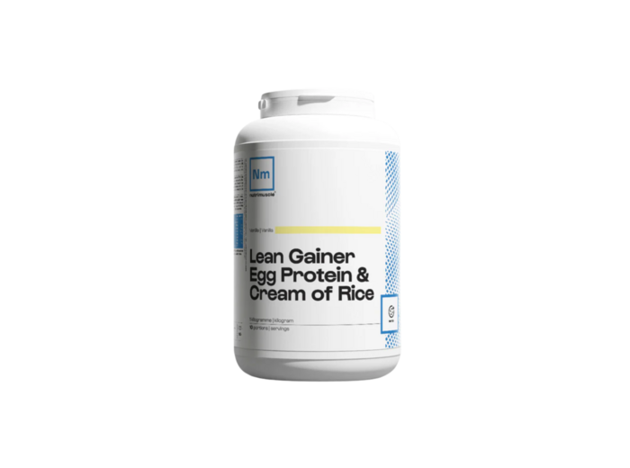 NUTRIMUSCLE LEAN GAINER EGG PROTEIN ET CREME DE RIZ