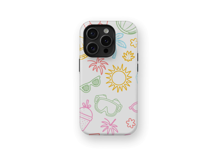 Summer Vibes| Coque de téléphone 3D 2en1 Ultra-résistante
