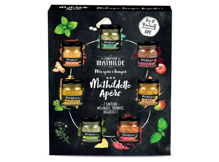Mathildette Apéro coffret  7 Saveurs