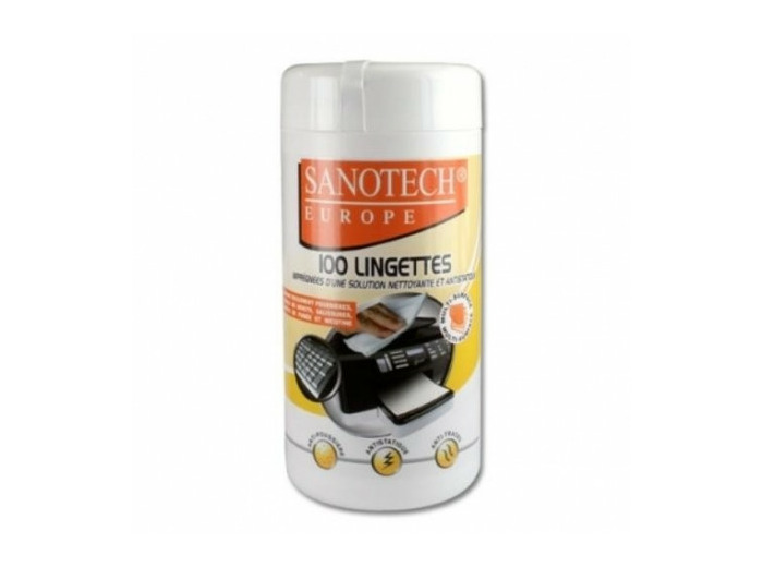 Boite 100 lingettes antistatique