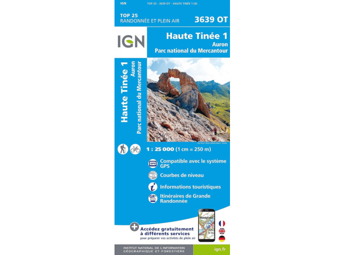 3639OT HAUTE TINEE, 1 AURON, PN DU MERCANTOUR