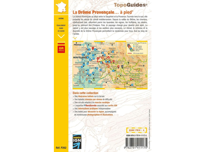 LA DROME PROVENCALE A PIED - REF P262