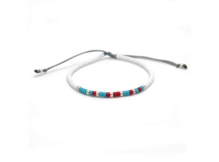 Bracelet femme code Morse "Saumur"