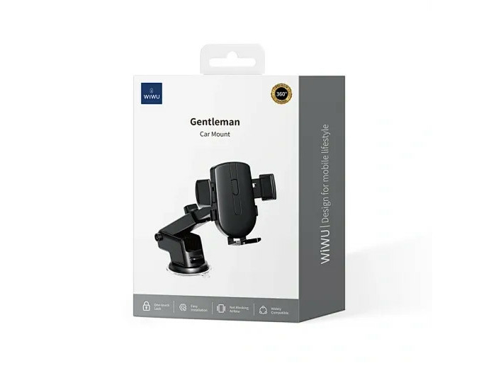 WiWU Support de téléphone ajustable fixation ventouse