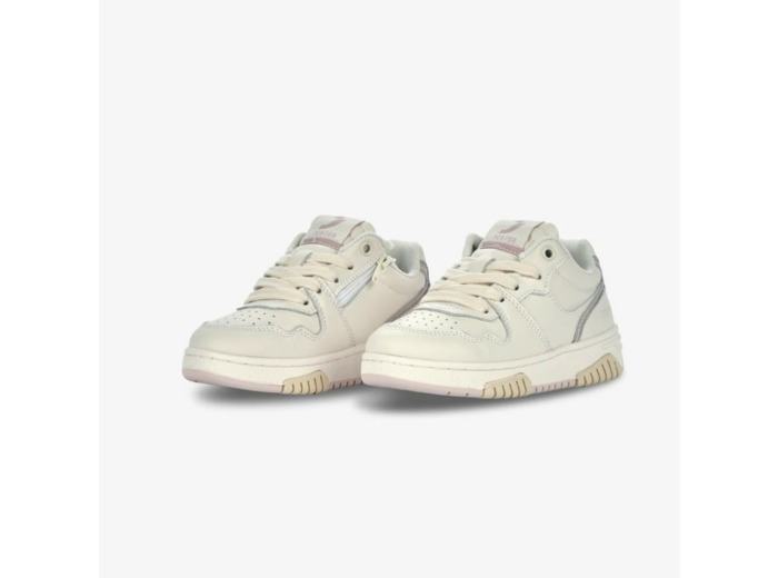 White sneakers kids pink - Icon low kids - SJ